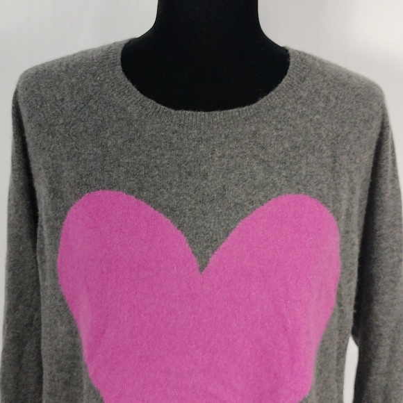 Scott & Scott London Cashmere Heart Sweater - Picture 4 of 8